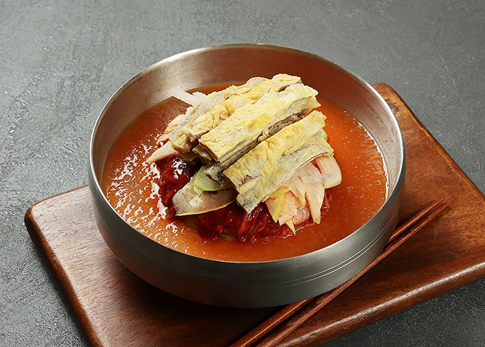 물비빔냉면